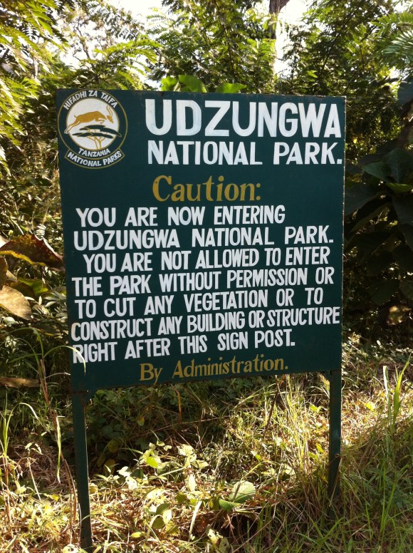 Udzungwa_fence