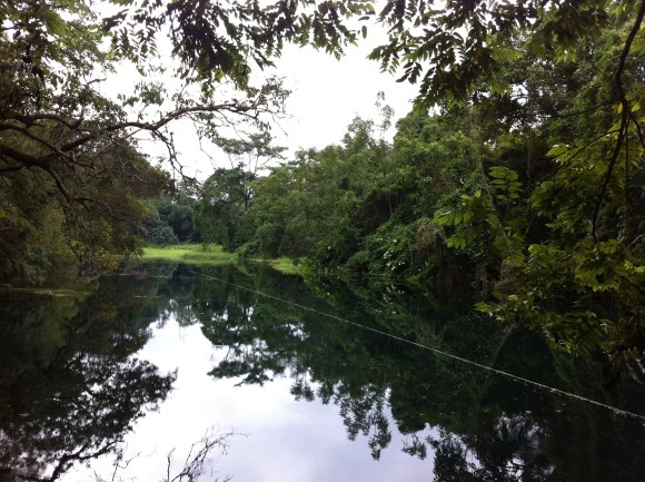 The Ngare Sero Pools at dawn